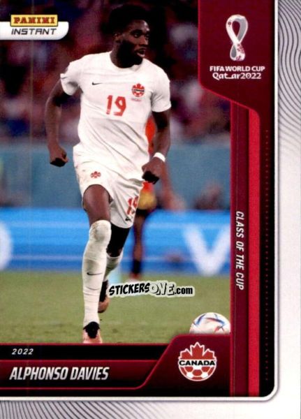 Cromo Alphonso Davies - Instant FIFA World Cup Qatar 2022
 n. 6 - Panini