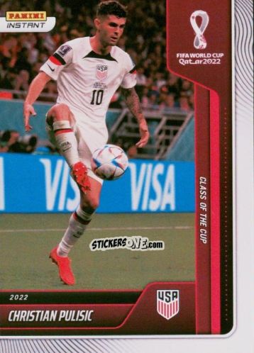 Cromo Christian Pulisic - Instant FIFA World Cup Qatar 2022
 n. 31 - Panini