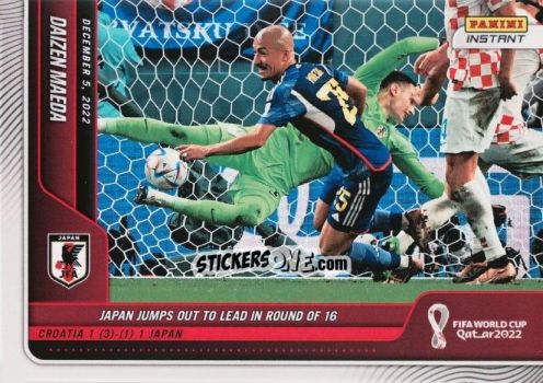 Cromo Daizen Maeda - Instant FIFA World Cup Qatar 2022
 n. 89 - Panini
