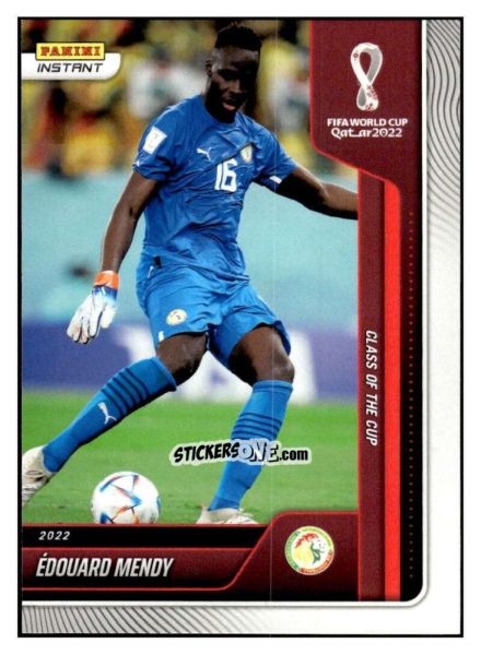 Cromo Edouard Mendy - Instant FIFA World Cup Qatar 2022
 n. 25 - Panini