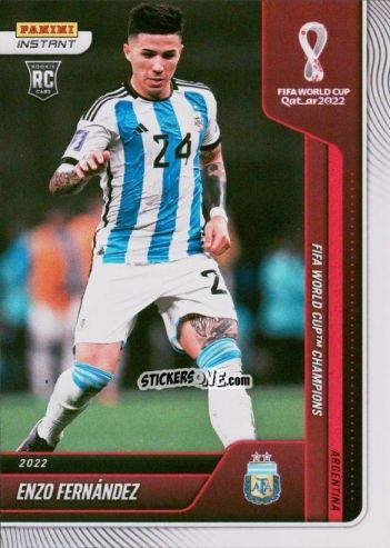 Sticker Enzo Fernandez - Instant FIFA World Cup Qatar 2022
 n. 125 - Panini
