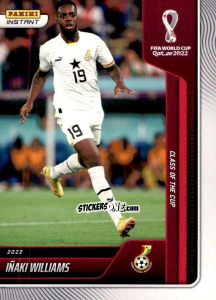 Sticker Inaki Williams - Instant FIFA World Cup Qatar 2022
 n. 14 - Panini