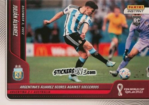 Cromo Julian Alvarez - Instant FIFA World Cup Qatar 2022
 n. 86 - Panini