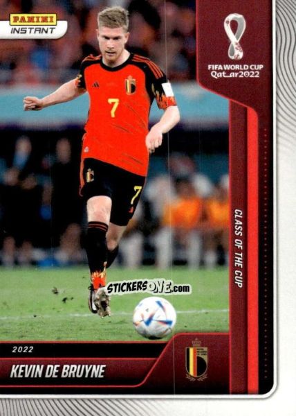 Cromo Kevin De Bruyne - Instant FIFA World Cup Qatar 2022
 n. 3 - Panini