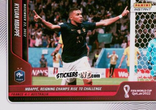 Cromo Kylian Mbappe - Instant FIFA World Cup Qatar 2022
 n. 42 - Panini