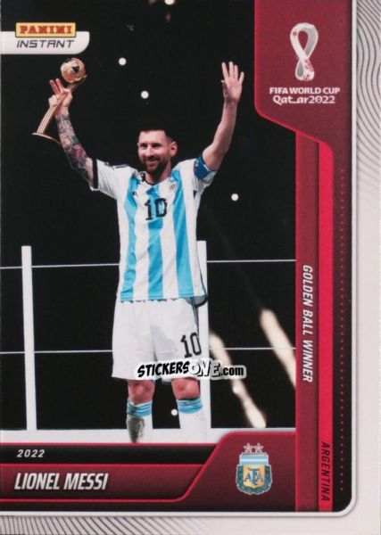 Cromo Lionel Messi - Instant FIFA World Cup Qatar 2022
 n. 132 - Panini