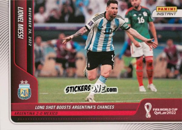 Cromo Lionel Messi - Instant FIFA World Cup Qatar 2022
 n. 56 - Panini
