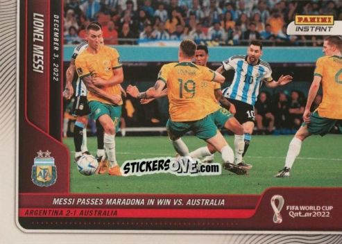 Cromo Lionel Messi - Instant FIFA World Cup Qatar 2022
 n. 85 - Panini