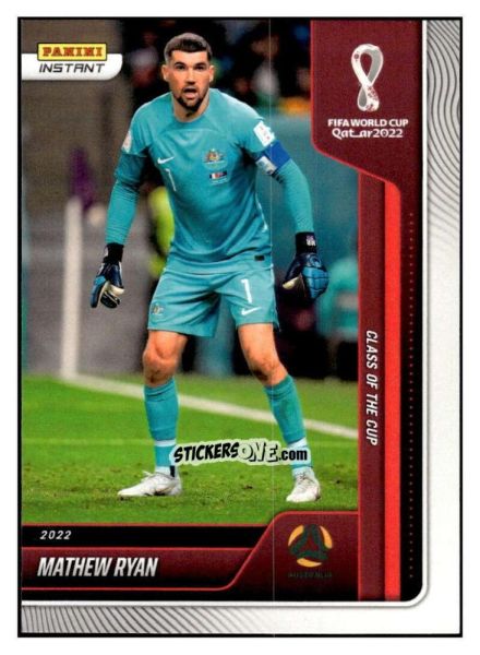 Sticker Matthew Ryan - Instant FIFA World Cup Qatar 2022
 n. 2 - Panini