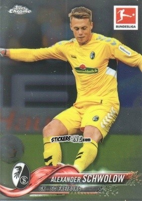 Sticker Alexander Schwolow - Bundesliga Chrome 2018-2019
 n. 87 - Topps