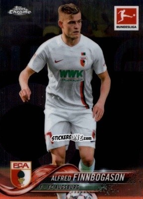 Sticker Alfred Finnbogason - Bundesliga Chrome 2018-2019
 n. 37 - Topps