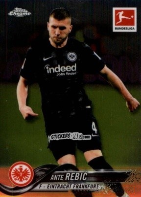Sticker Ante Rebic - Bundesliga Chrome 2018-2019
 n. 70 - Topps