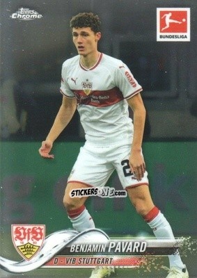 Sticker Benjamin Pavard - Bundesliga Chrome 2018-2019
 n. 19 - Topps