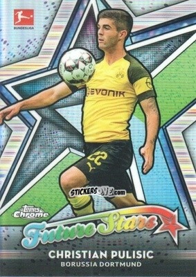 Sticker Christian Pulisic - Bundesliga Chrome 2018-2019
 n. FS-CP - Topps