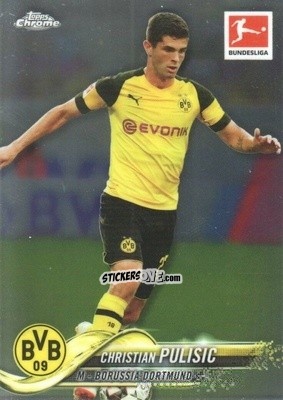 Sticker Christian Pulisic - Bundesliga Chrome 2018-2019
 n. 90 - Topps