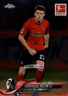 Sticker Dominique Heintz - Bundesliga Chrome 2018-2019
 n. 47 - Topps