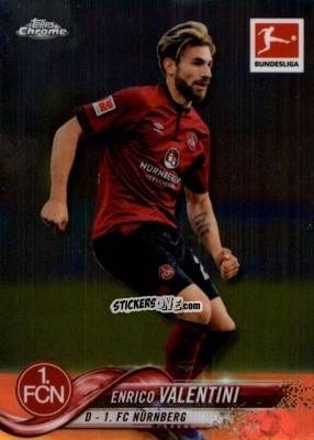 Sticker Enrico Valentini - Bundesliga Chrome 2018-2019
 n. 8 - Topps