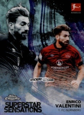 Sticker Enrico Valentini - Bundesliga Chrome 2018-2019
 n. SS-EV - Topps