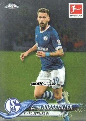 Sticker Guido Burgstaller - Bundesliga Chrome 2018-2019
 n. 74 - Topps