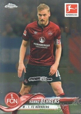 Sticker Hanno Behrens - Bundesliga Chrome 2018-2019
 n. 62 - Topps
