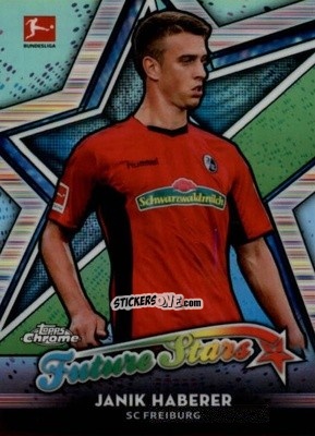 Sticker Janik Haberer - Bundesliga Chrome 2018-2019
 n. FS-JH - Topps