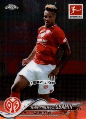 Sticker Jean-Philippe Gbamin - Bundesliga Chrome 2018-2019
 n. 7 - Topps