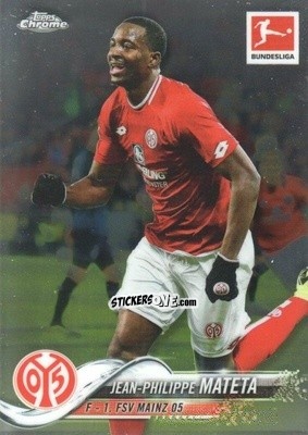 Sticker Jean-Philippe Mateta - Bundesliga Chrome 2018-2019
 n. 54 - Topps