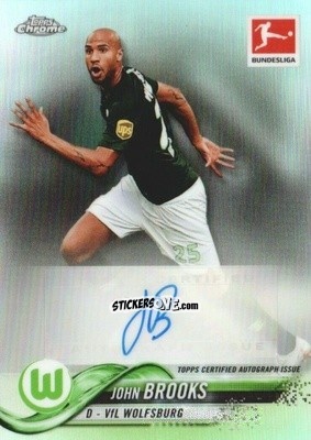 Sticker John Brooks - Bundesliga Chrome 2018-2019
 n. 15A - Topps