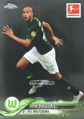 Sticker John Brooks - Bundesliga Chrome 2018-2019
 n. 15 - Topps