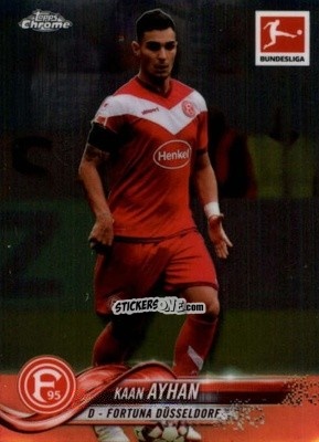 Sticker Kaan Ayhan - Bundesliga Chrome 2018-2019
 n. 66 - Topps