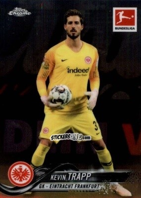Sticker Kevin Trapp - Bundesliga Chrome 2018-2019
 n. 44 - Topps
