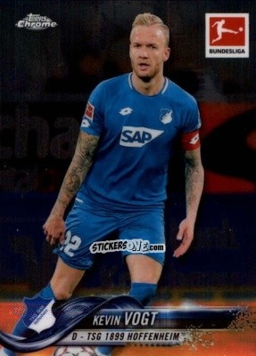 Sticker Kevin Vogt - Bundesliga Chrome 2018-2019
 n. 58 - Topps
