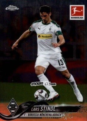 Sticker Lars Stindl - Bundesliga Chrome 2018-2019
 n. 36 - Topps