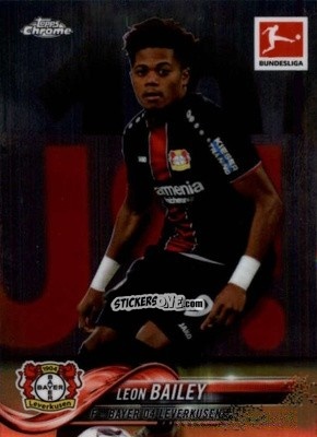 Sticker Leon Bailey - Bundesliga Chrome 2018-2019
 n. 38 - Topps