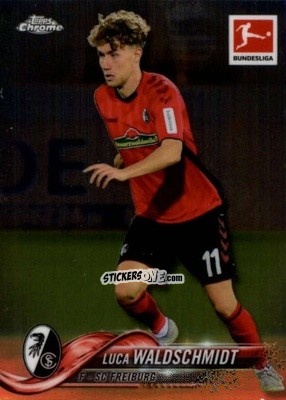 Sticker Luca Waldschmidt - Bundesliga Chrome 2018-2019
 n. 17 - Topps