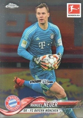 Sticker Manuel Neuer - Bundesliga Chrome 2018-2019
 n. 59 - Topps