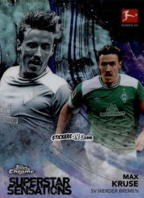 Sticker Max Kruse - Bundesliga Chrome 2018-2019
 n. SS-MK - Topps