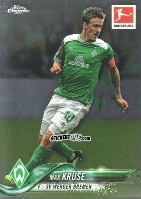 Sticker Max Kruse - Bundesliga Chrome 2018-2019
 n. 84 - Topps