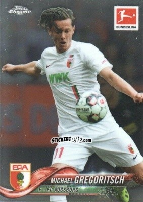 Sticker Michael Gregoritsch - Bundesliga Chrome 2018-2019
 n. 13 - Topps