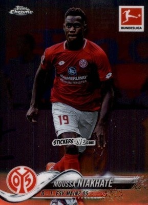 Sticker Moussa Niakhaté - Bundesliga Chrome 2018-2019
 n. 22 - Topps