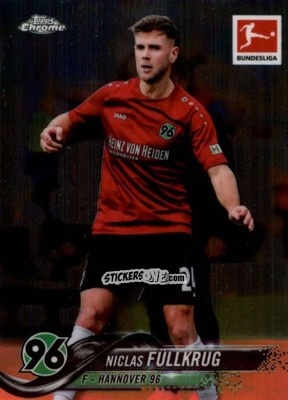 Sticker Niclas Füllkrug - Bundesliga Chrome 2018-2019
 n. 4 - Topps