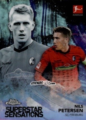 Sticker Nils Petersen - Bundesliga Chrome 2018-2019
 n. SS-NP - Topps