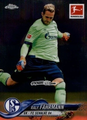 Sticker Ralf Fährmann - Bundesliga Chrome 2018-2019
 n. 56 - Topps