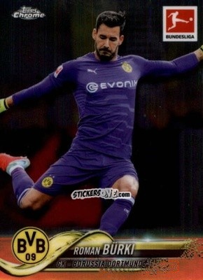 Sticker Roman Bürki - Bundesliga Chrome 2018-2019
 n. 14 - Topps