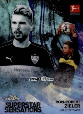 Sticker Ron-Robert Zieler - Bundesliga Chrome 2018-2019
 n. SS-RRZ - Topps
