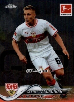 Sticker Santiago Ascacibar - Bundesliga Chrome 2018-2019
 n. 34 - Topps