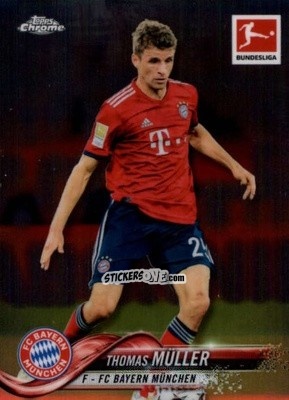 Sticker Thomas Müller - Bundesliga Chrome 2018-2019
 n. 43 - Topps