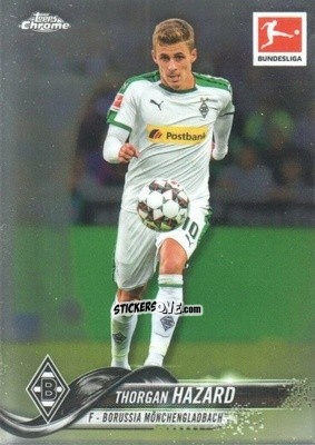 Sticker Thorgan Hazard - Bundesliga Chrome 2018-2019
 n. 23 - Topps
