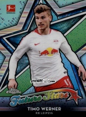 Sticker Timo Werner - Bundesliga Chrome 2018-2019
 n. FS-TW - Topps