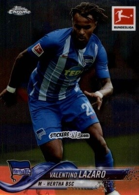 Sticker Valentino Lazaro - Bundesliga Chrome 2018-2019
 n. 69 - Topps